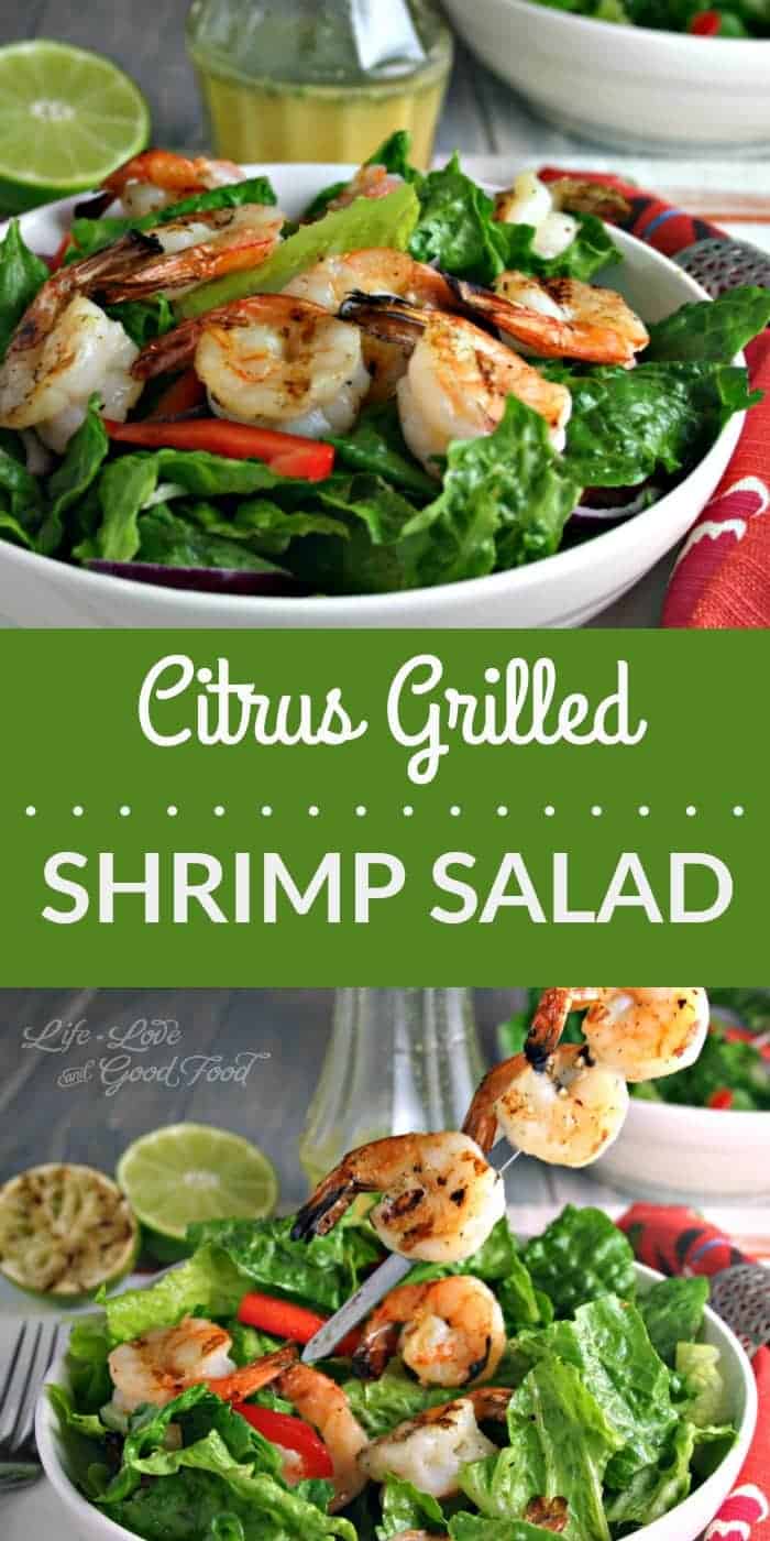 Citrus Grilled Shrimp Salad | Life, Love, and Good Food