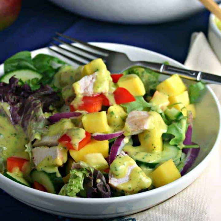 Mango Chicken Chopped Salad | Life, Love, and Good Food