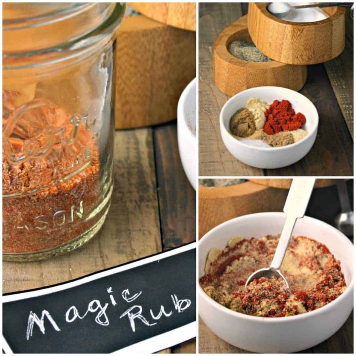 A bowl of spices on a table