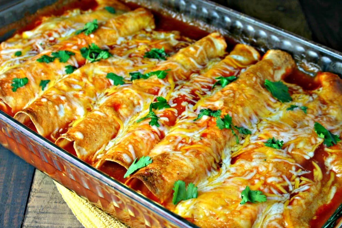 Cheesy Chicken Enchiladas | Life, Love, and Good Food