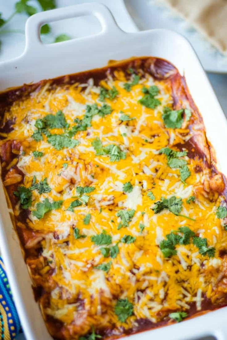 Easy Chicken and Cheese Enchiladas Life, Love, and Good Food