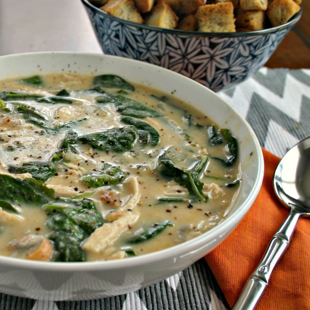 Chicken Florentine Soup | Life, Love, and Good Food