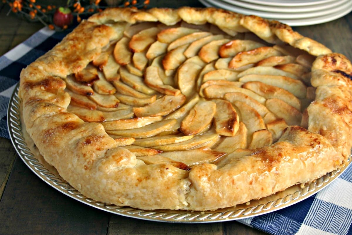 Rustic Apple Tart Life Love And Good Food 3915