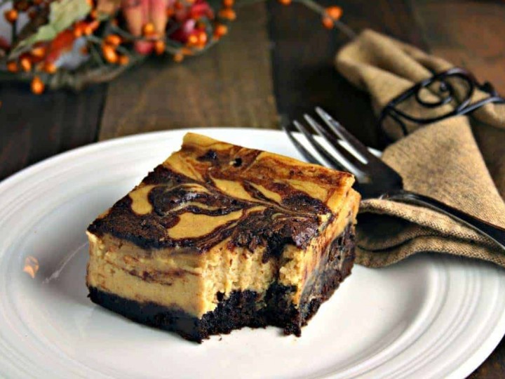 Pumpkin Cheesecake Brownies | Life, Love, and Good Food