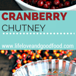 A bowl of Easy Cranberry Chutney