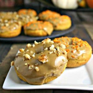 Pumpkin Donuts with Molasses Glaze | Life, Love, and Good Food