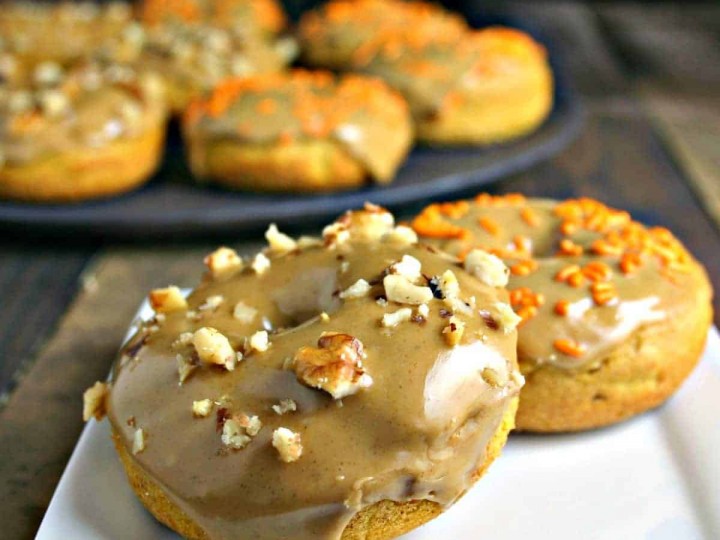 Pumpkin Donuts with Molasses Glaze | Life, Love, and Good Food