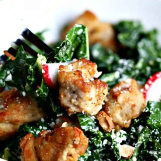 Chicken Kale Caesar Salad | Life, Love, and Good Food