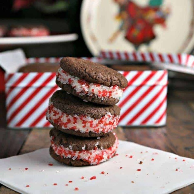 Homemade Peppermint Oreos Life, Love, and Good Food