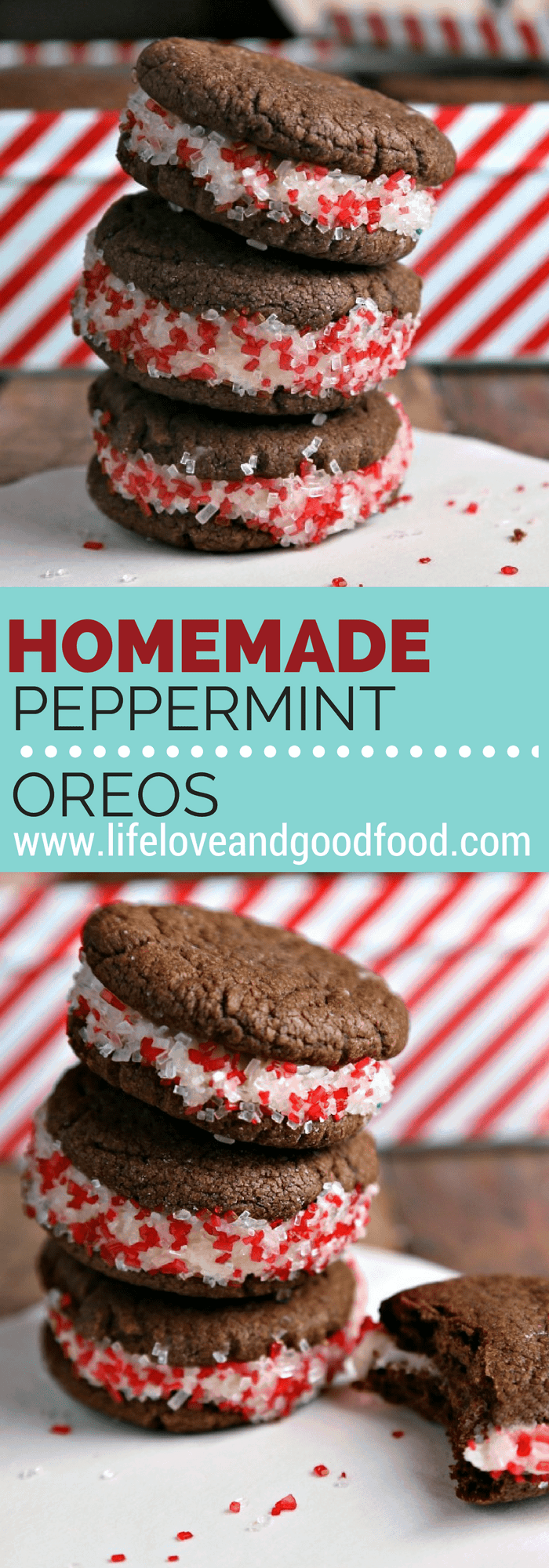 Homemade Peppermint Oreos Life, Love, and Good Food