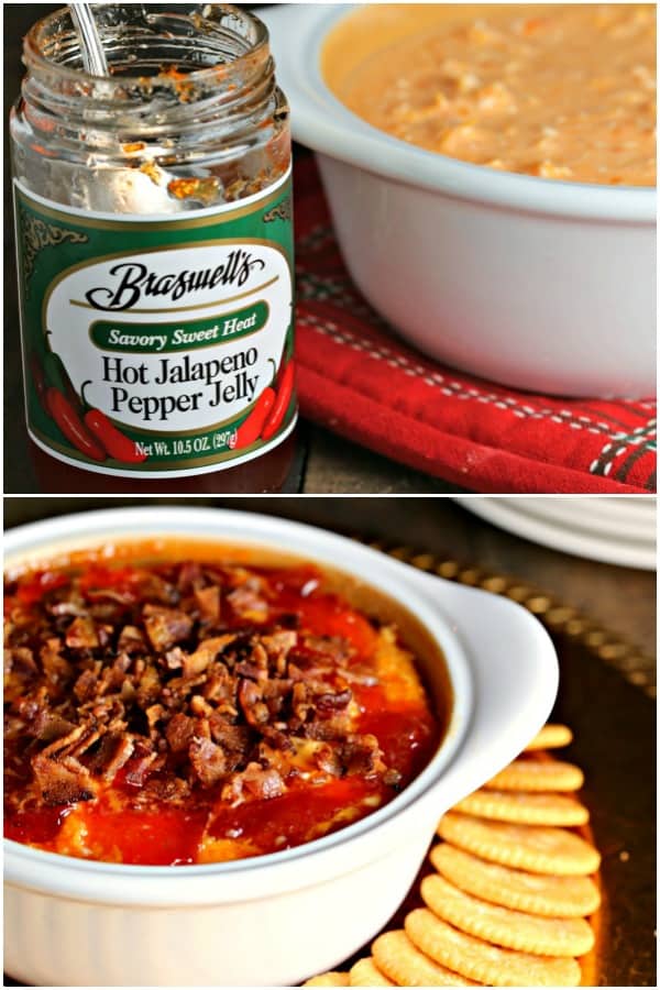 Hot Pepper Jelly Cheese Dip with Bacon