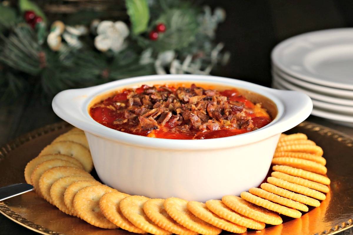 Hot Pepper Jelly Cheese Dip with Bacon | Life, Love, and Good Food