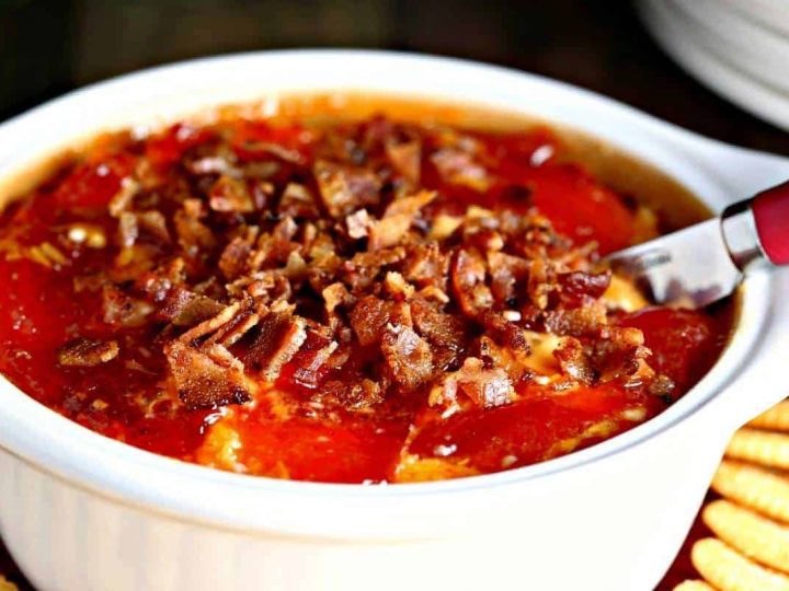 Hot Pepper Jelly Cheese Dip with Bacon | Life, Love, and Good Food