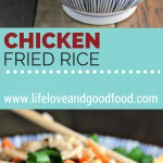 A bowl of Chicken Fried Rice 