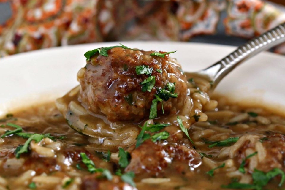 Pork Meatball and Wild Rice Soup Life, Love, and Good Food