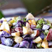 Tri-Color Lime Potato Salad | Life, Love, and Good Food