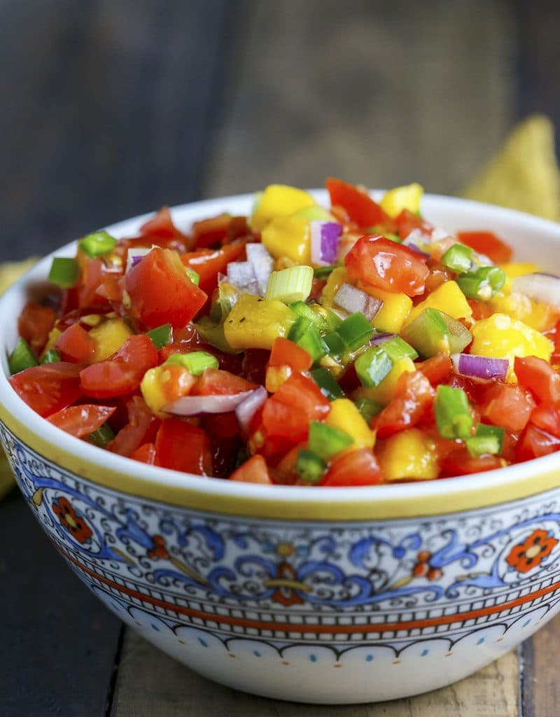 EASY Mango Salsa Life, Love, and Good Food
