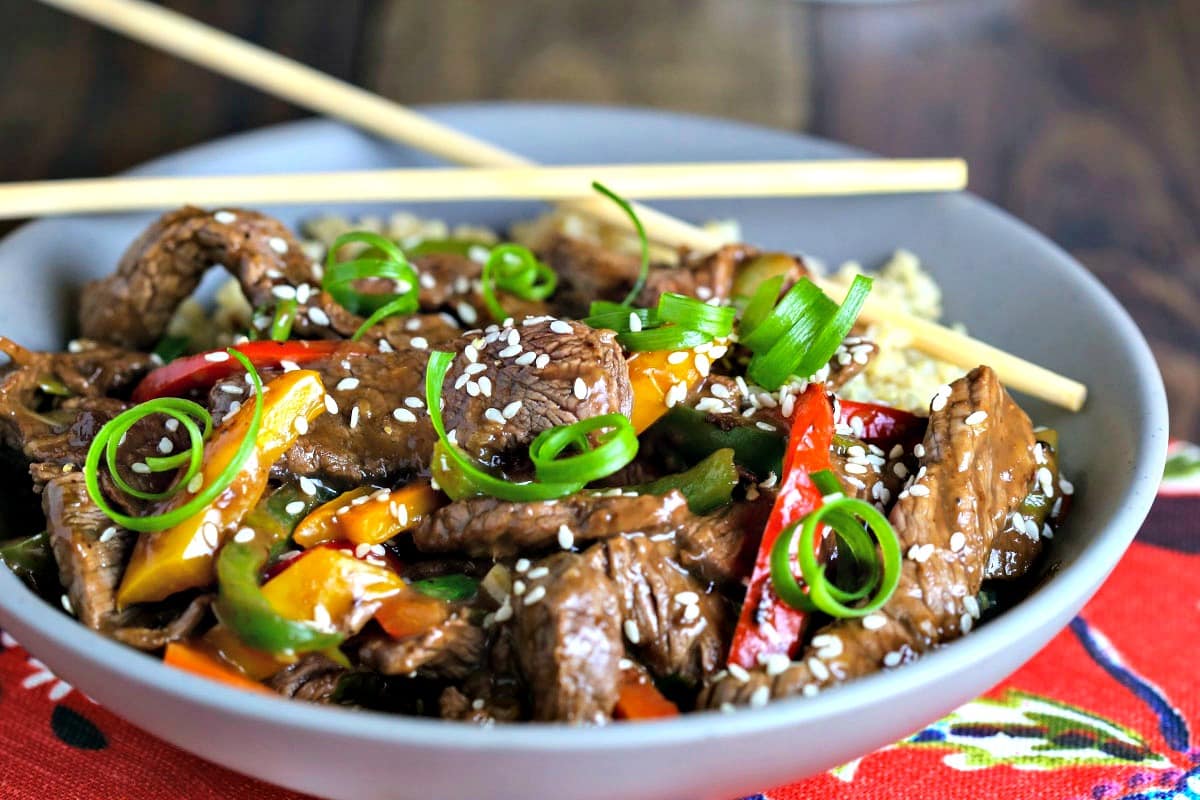 Pepper Steak Stir-Fry - Life, Love, and Good Food