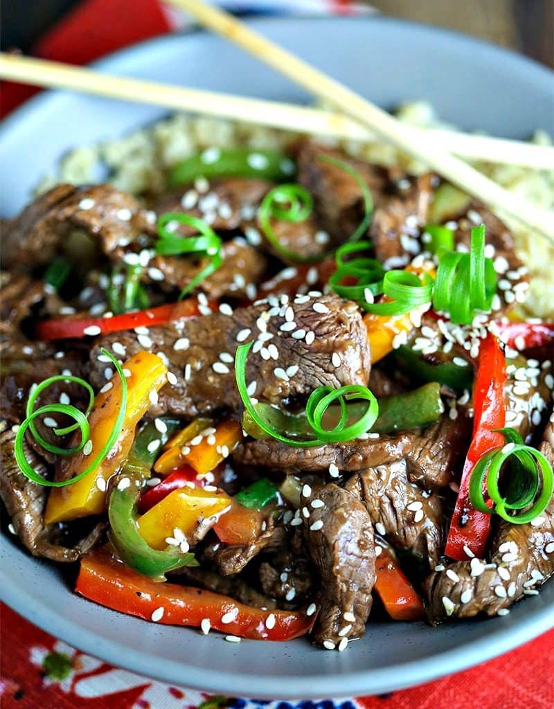 Pepper Steak Stir-Fry - Life, Love, and Good Food