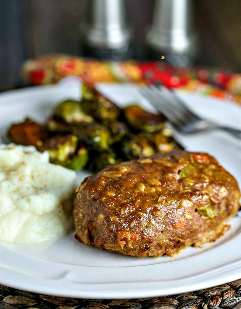 Turkey Mini Meat Loaf with Honey Dijon Glaze Life, Love, and Good Food