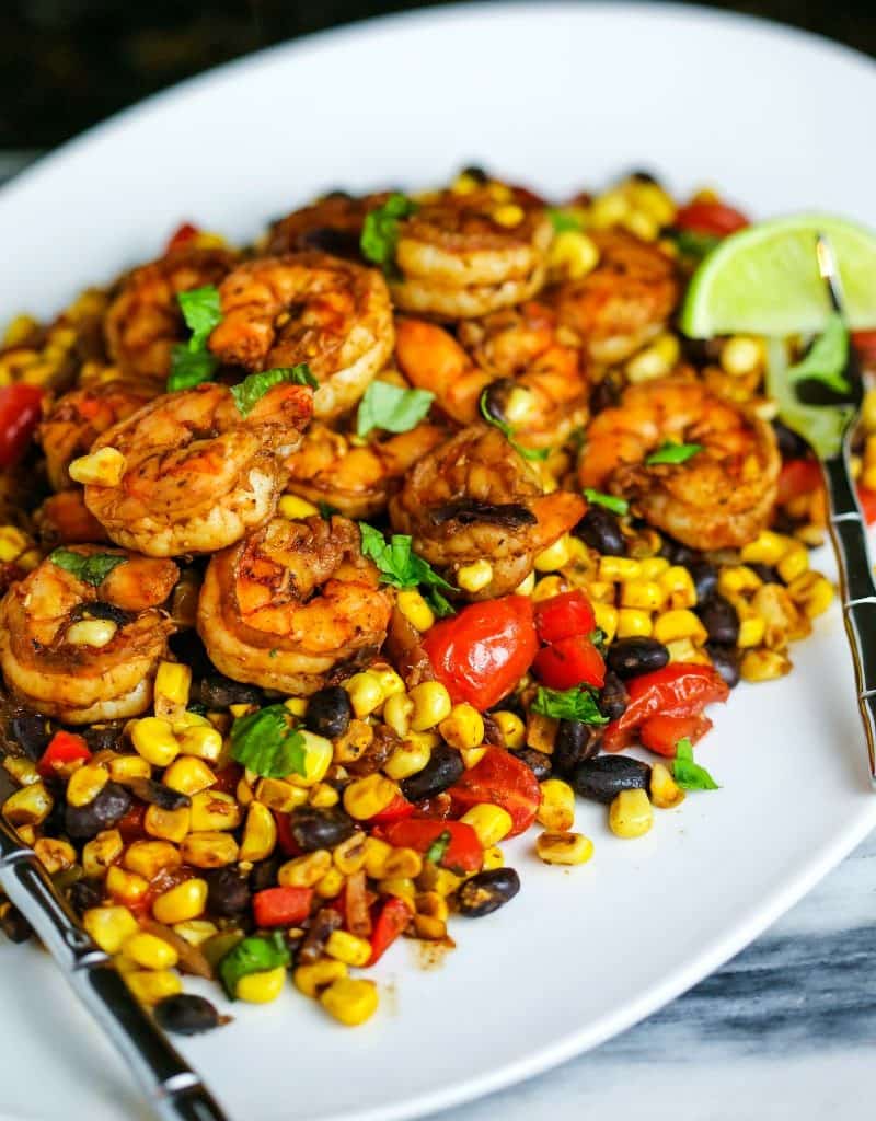 Southwest Shrimp and Succotash | Life, Love, and Good Food