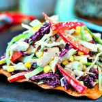 Asian Slaw with Egg Roll Crackers | Life, Love, and Good Food