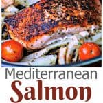 A close up of Mediterranean Salmon 
