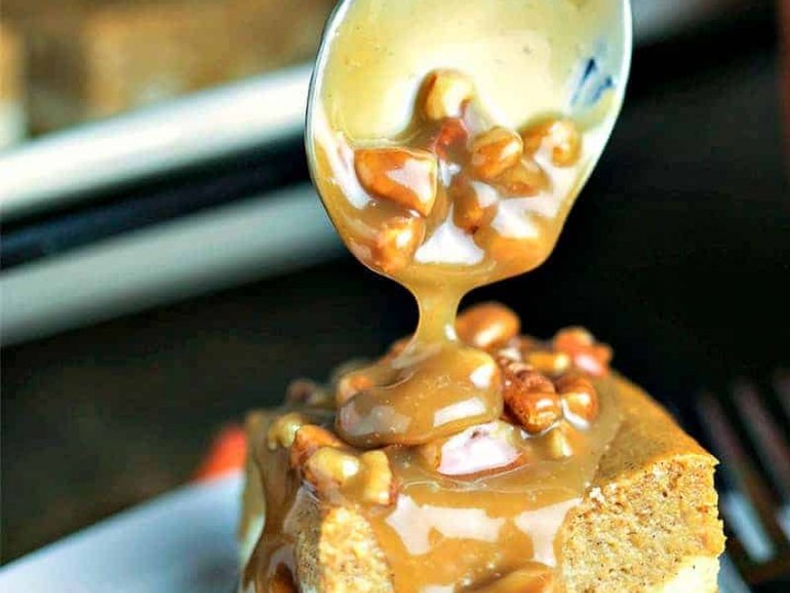Gingersnap Pumpkin Pie Cheesecake Bars | Life, Love, and Good Food
