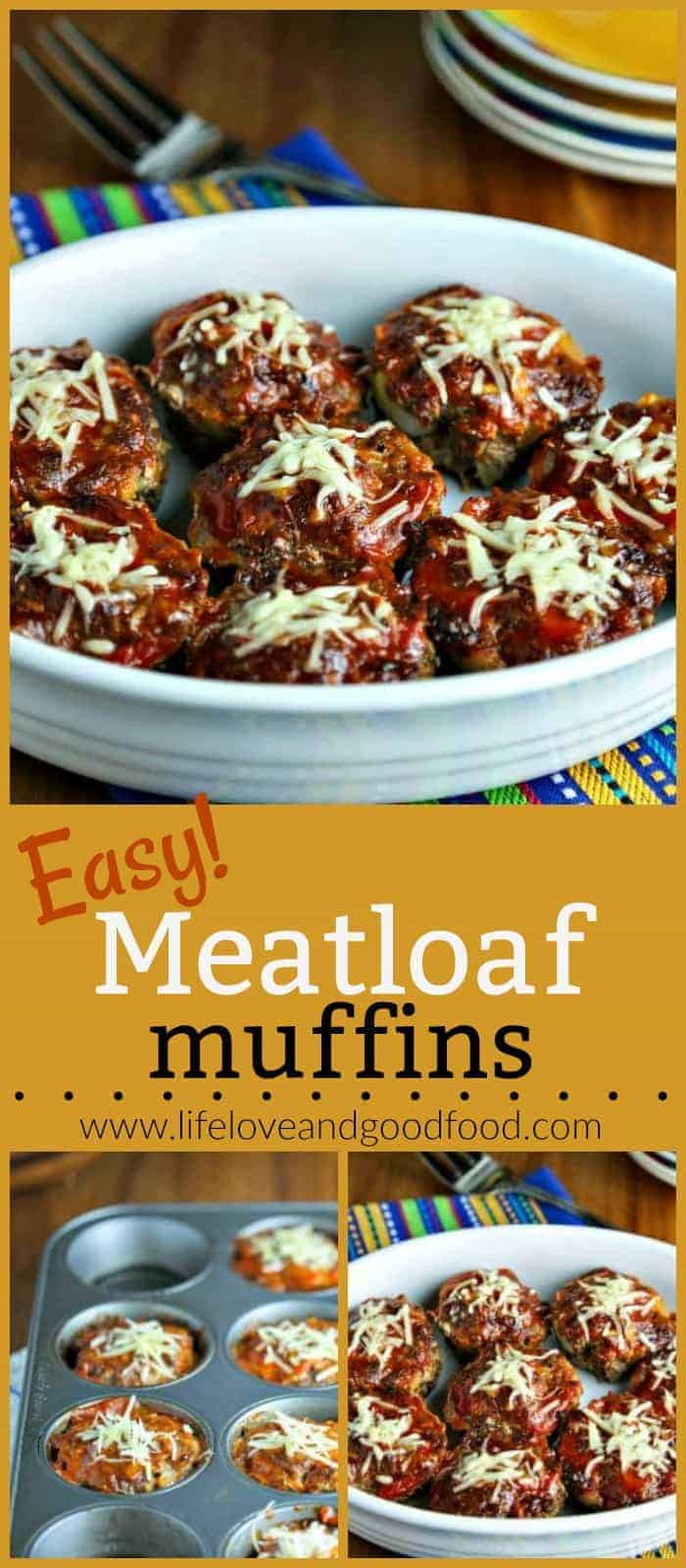 Down-home comfort food gets a healthy makeover in these lean Easy Meatloaf Muffins AND they can be prepared and on your table in less than an hour!