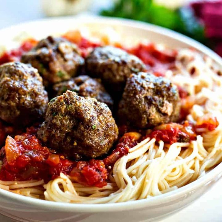 Saucy Spaghetti And Meatballs Life Love And Good Food