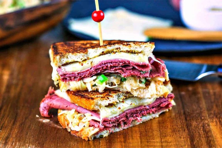 Super Coleslaw Reuben Sandwiches | Life, Love, and Good Food