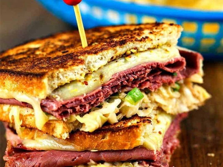 Super Coleslaw Reuben Sandwiches