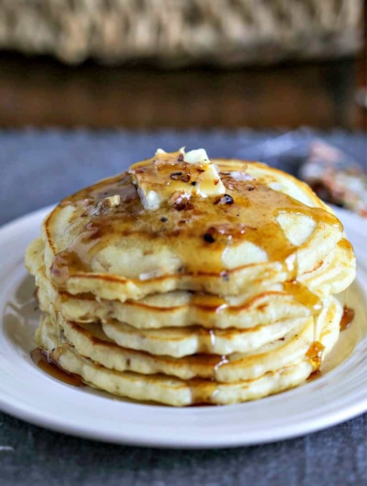 Coconut Pecan Pancakes - Life, Love, and Good Food