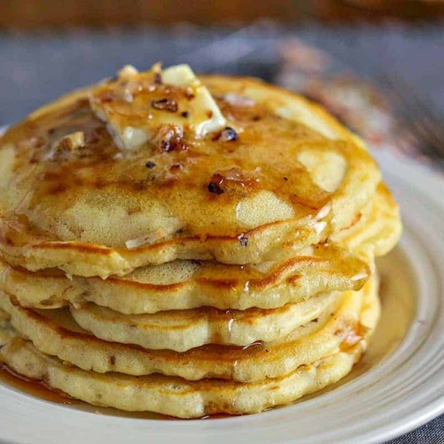 Coconut Pecan Pancakes - Life, Love, and Good Food