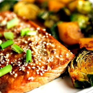 Honey Soy Salmon Sheet Pan Dinner | Life, Love, and Good Food