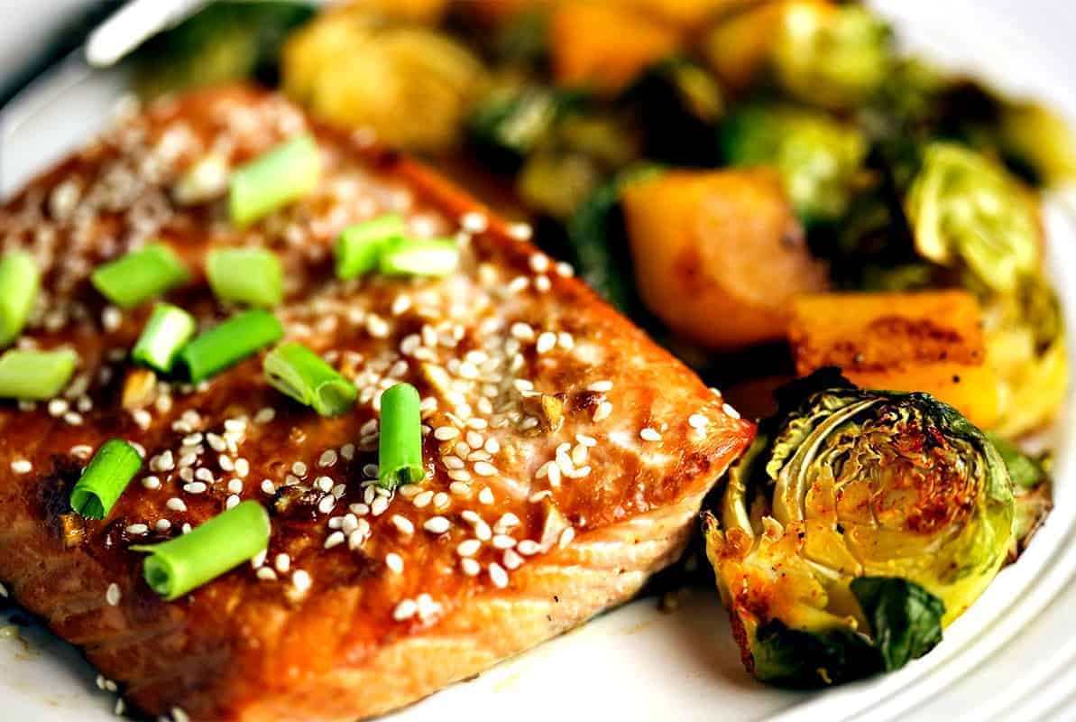 Honey Soy Salmon Sheet Pan Dinner | Life, Love, and Good Food