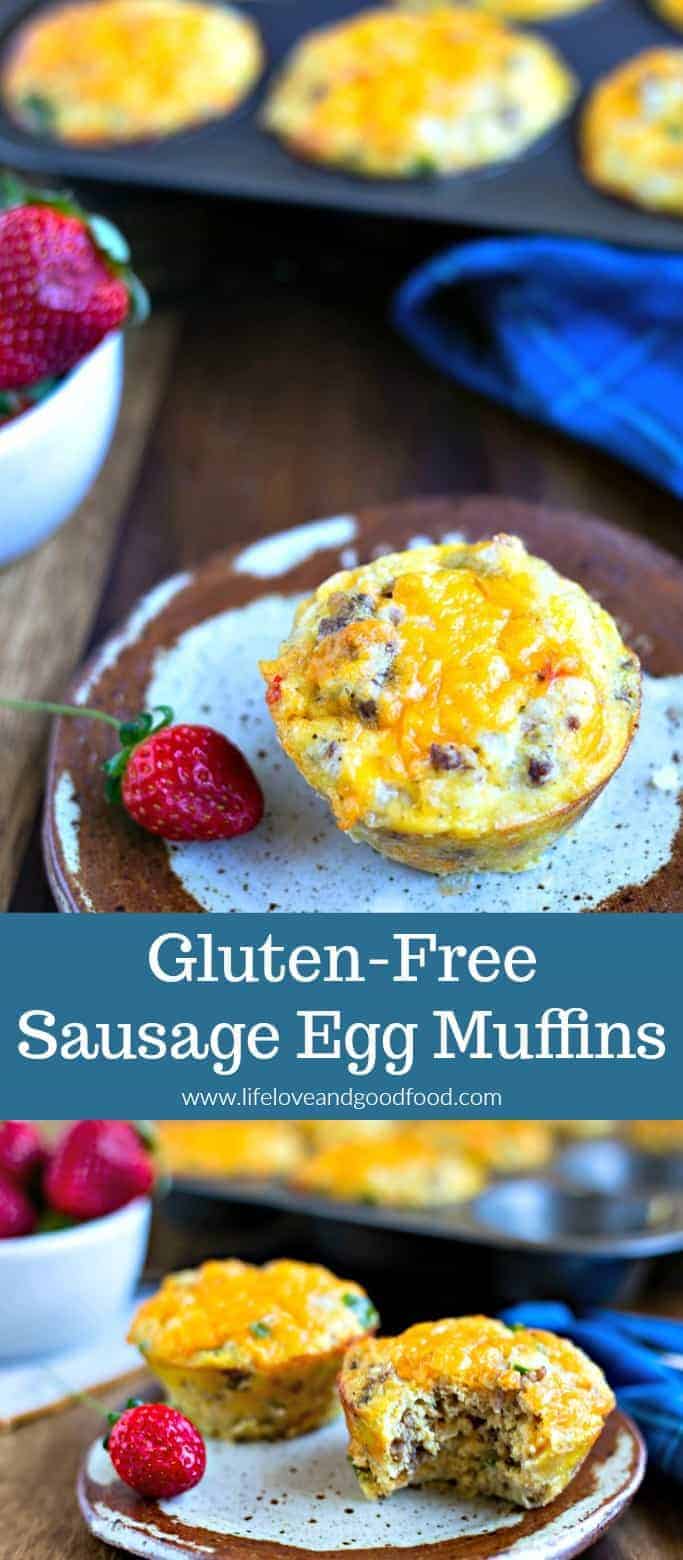 Make Ahead Gluten-Free Sausage Egg Muffins - Life, Love, and Good Food