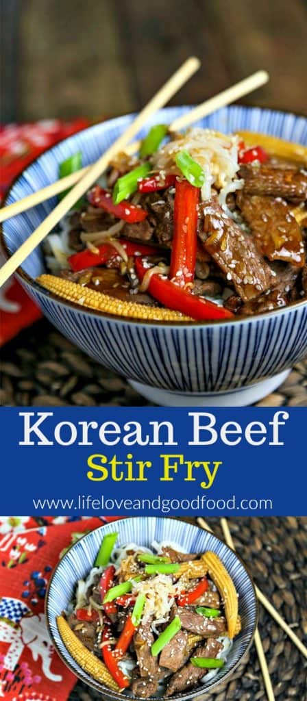 Easy Korean Beef Stir Fry | Life, Love, and Good Food
