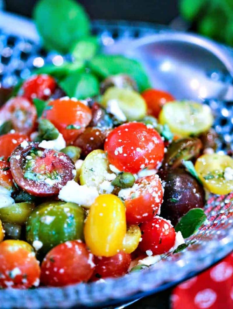 Greek Heirloom Tomato Salad