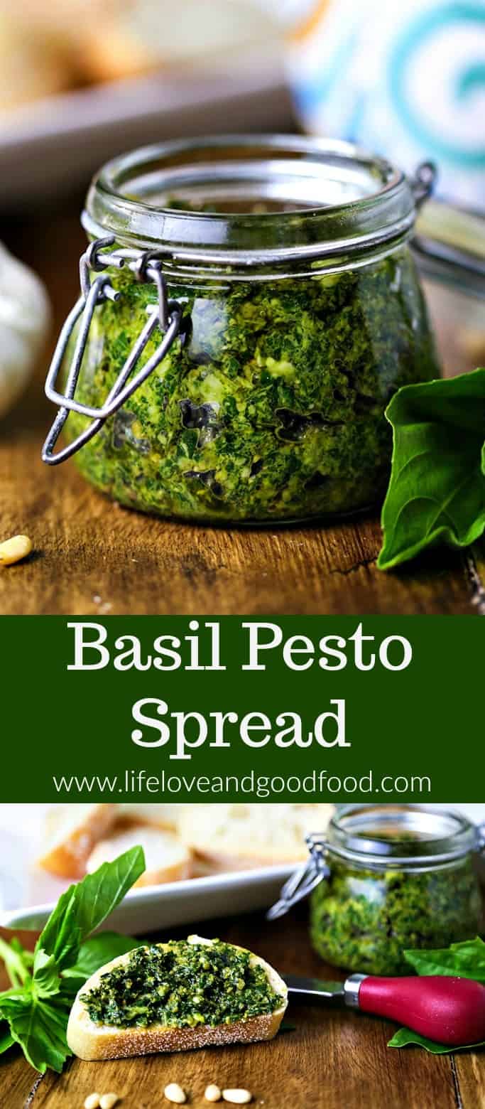 An abundance of fresh basil leaves calls for classic—and versatile—Basil Pesto Spread! Serve it as an appetizer on toasted crostini or as the main meal tossed with angel hair pasta.
#appetizer #pesto #basil #Italian #recipe