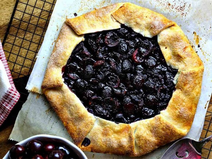 Rustic Cherry Tart | Life, Love, and Good Food