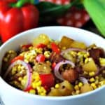 Warm Corn Chowder Salad | Life, Love, and Good Food