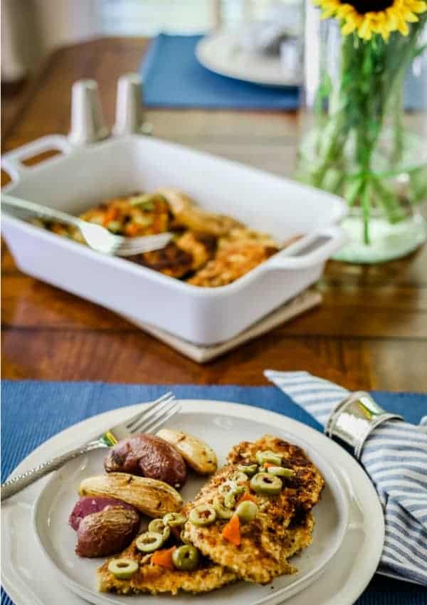 Chicken Cutlets with Olives and Fingerling Potatoes | Life, Love, and ...