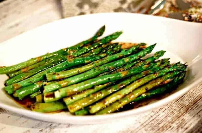 Browned Butter Roasted Asparagus