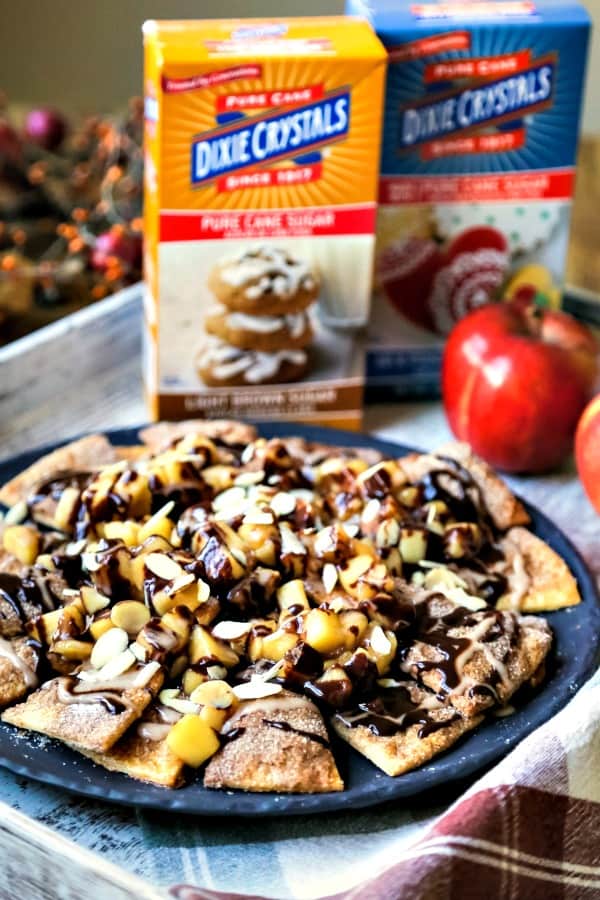 Chocolate Apple Pie Nachos | Life, Love, and Good Food