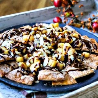Chocolate Apple Pie Nachos | Life, Love, and Good Food