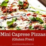 Mini Caprese Pizzas | Life, Love, and Good Food