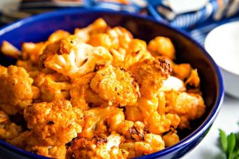 Buffalo Roasted Cauliflower - Life, Love, and Good Food