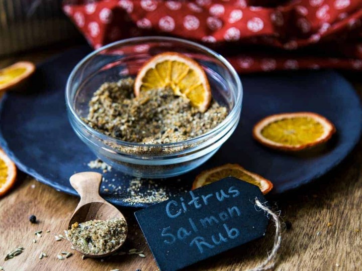 Citrus Salmon Rub