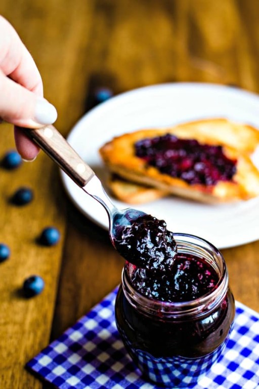 Homemade Blueberry Jam - Life, Love, and Good Food